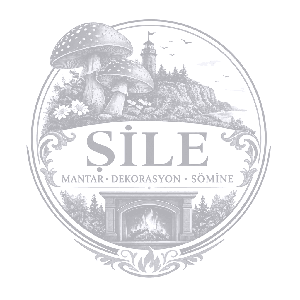 Şile Mantar Dekorasyon Şömine logosu